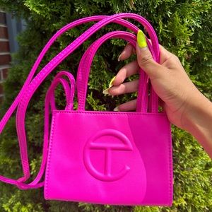 Small Hot Pink Teflar bag
